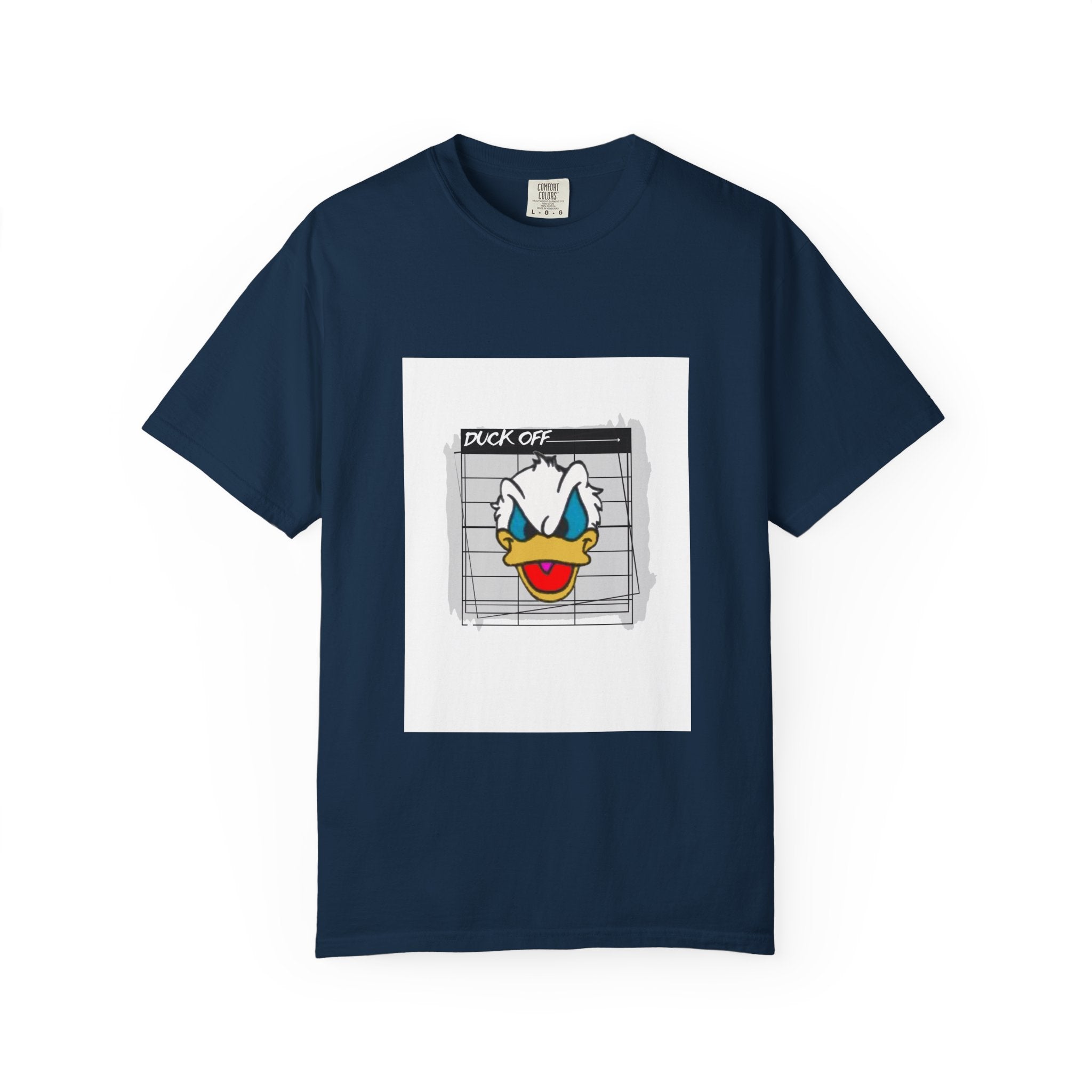 Donald Duck Mugshot T-Shirt — Vintage Cartoon Graphic Tee