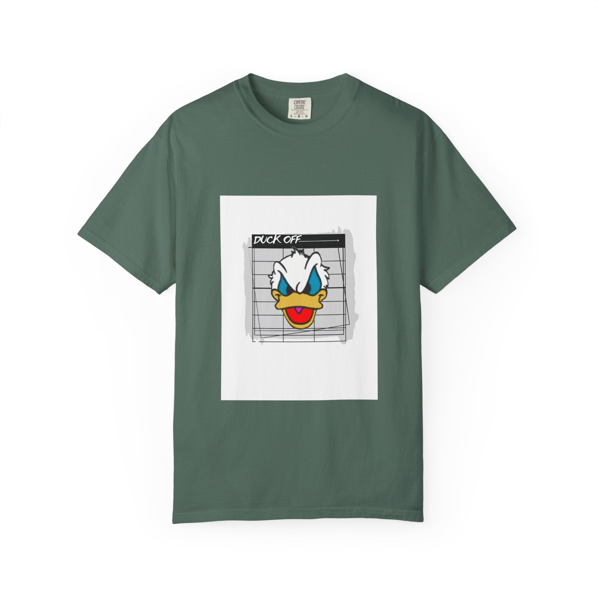 Donald Duck Mugshot T-Shirt — Vintage Cartoon Graphic Tee