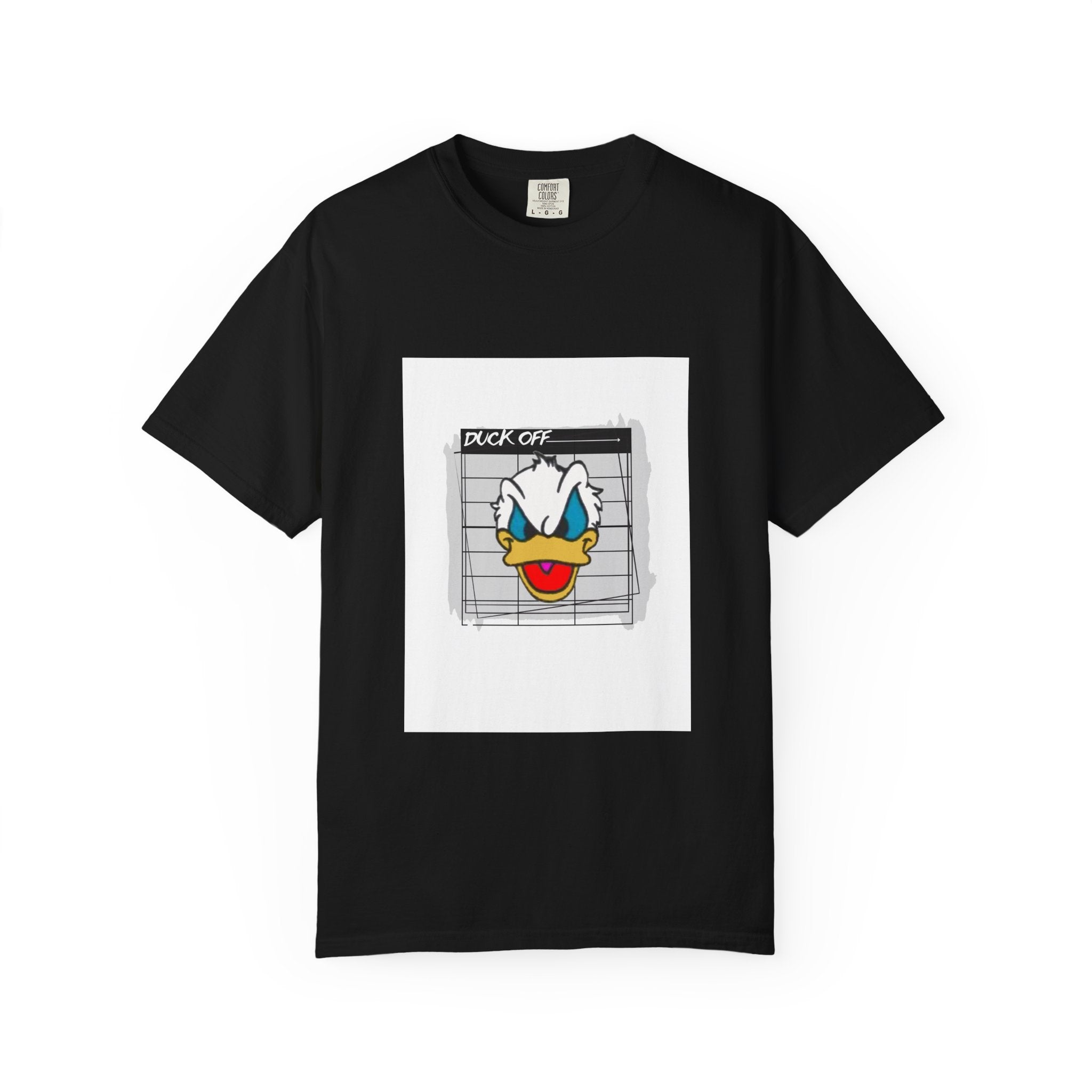 Donald Duck Mugshot T-Shirt — Vintage Cartoon Graphic Tee