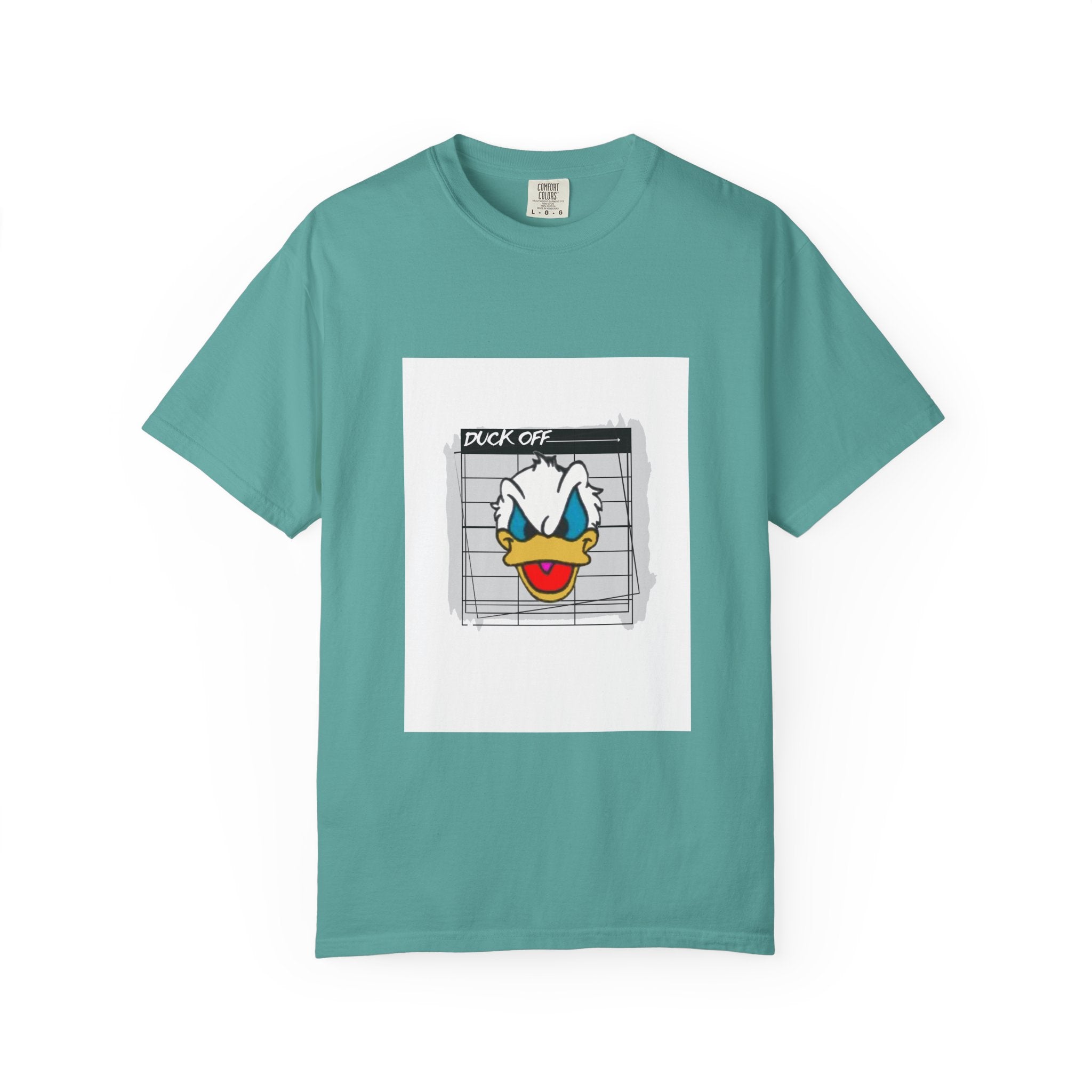 Donald Duck Mugshot T-Shirt — Vintage Cartoon Graphic Tee